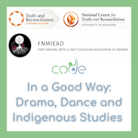 In a Good Way: Drama, Dance &amp; Indigenous Studies document