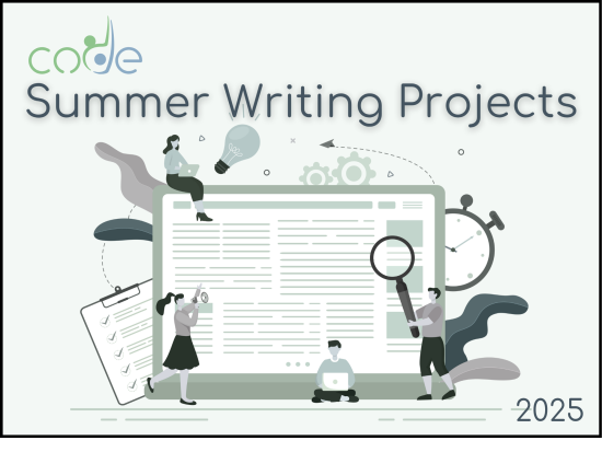 CODE Summer Writing Projects cover image