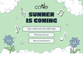 Summer is coming graphic