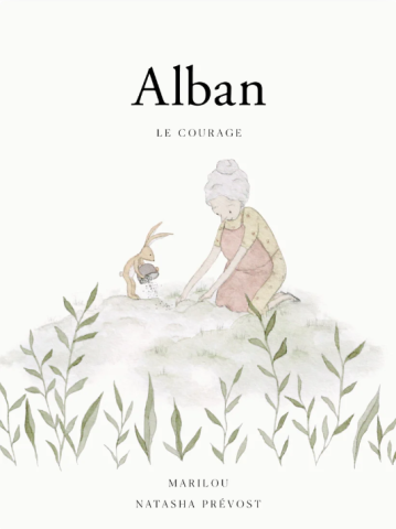 Alban le courage couverture du livre