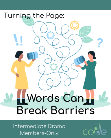 Words Can Break Barriers graphic