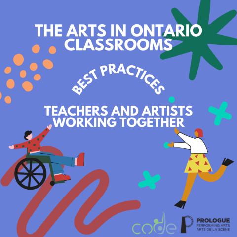 A title graphic for Teachers and Artists Working Together document