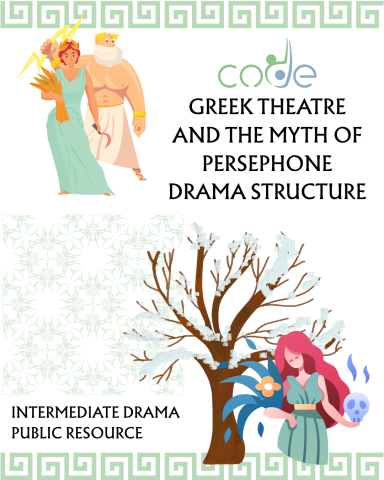 greek theatre myth of persephone resource cover image